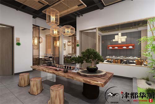 銀川秦悅樓餐廳設計方案鑒賞|銀川餐廳設計裝修公司推薦