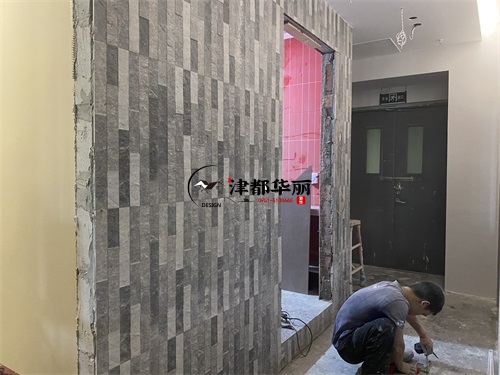 銀川裝修公司|銀川千茗火鍋店裝修設計項目工地進度