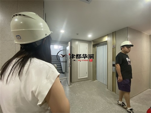 銀川裝修公司|葒蕓售樓部裝修設計復尺工作